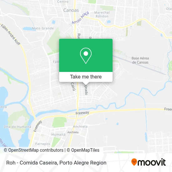 Roh - Comida Caseira map