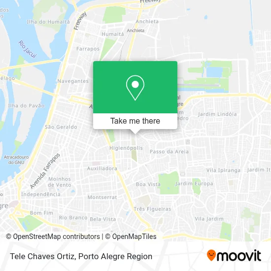 Tele Chaves Ortiz map