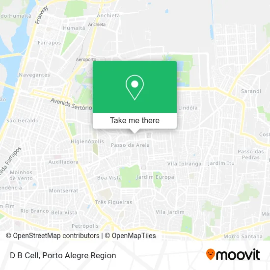 D B Cell map