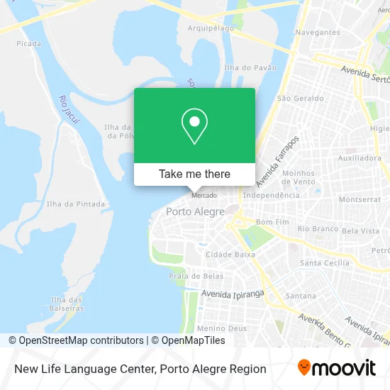 New Life Language Center map