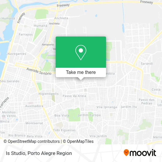 Is Studio map
