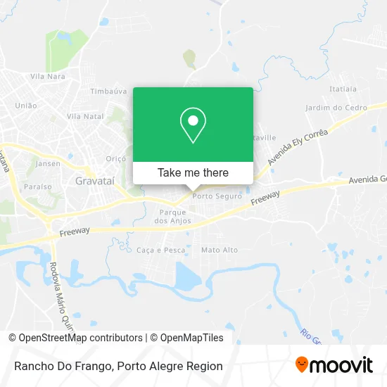 Rancho Do Frango map