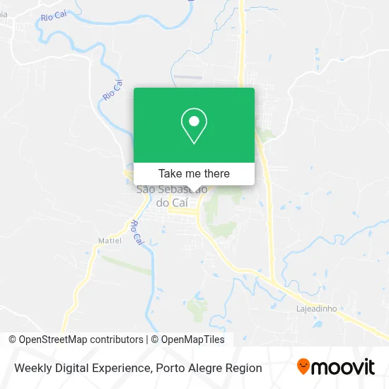 Weekly Digital Experience map