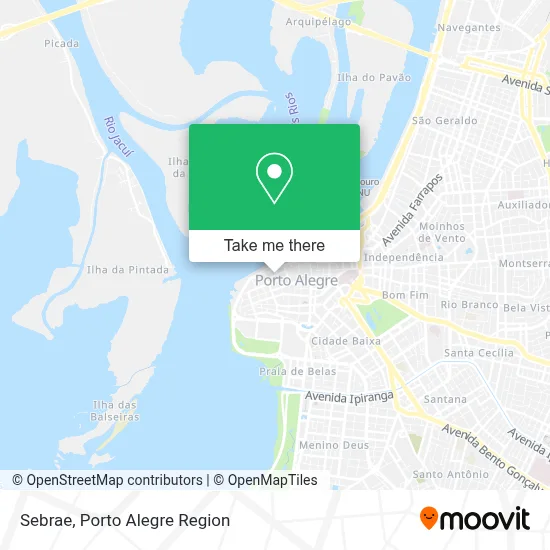 Sebrae map