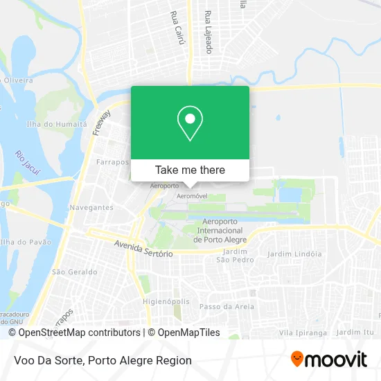 Voo Da Sorte map