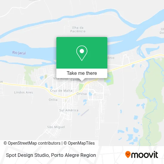 Spot Design Studio map