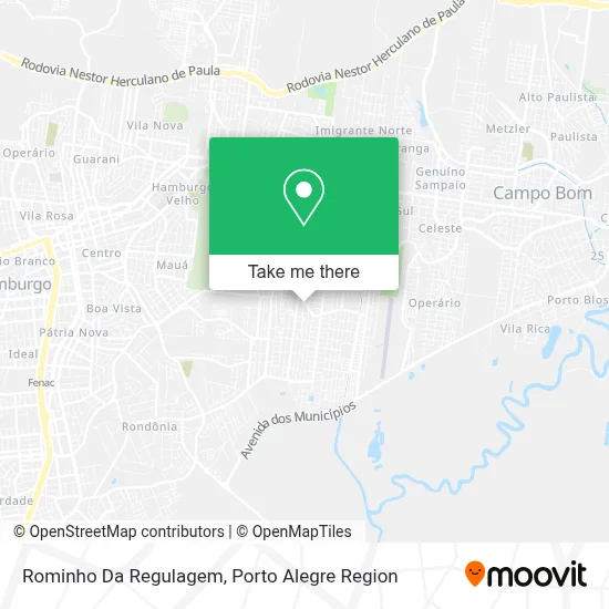 Rominho Da Regulagem map