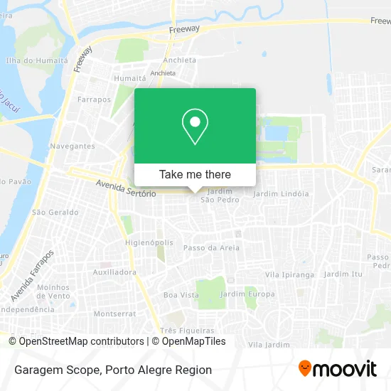 Garagem Scope map