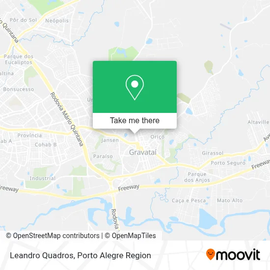 Leandro Quadros map