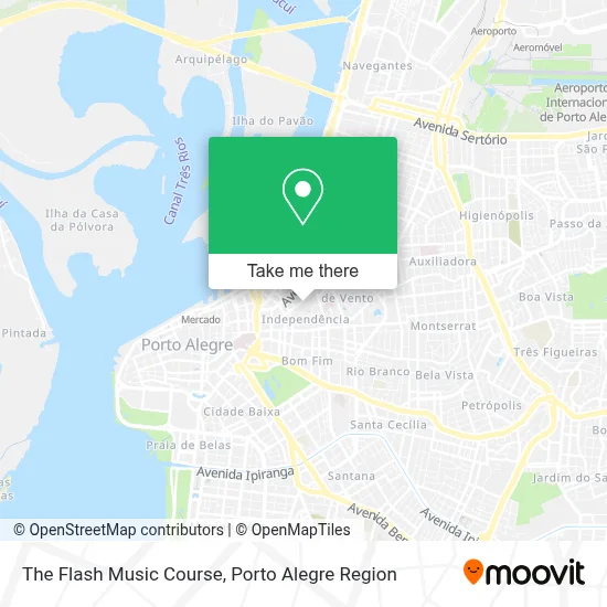 The Flash Music Course map