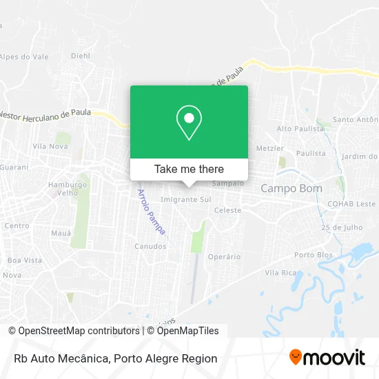 Rb Auto Mecânica map
