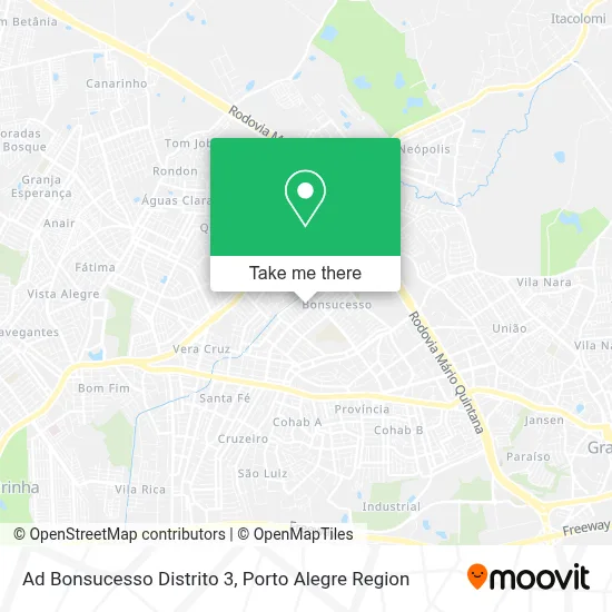 Ad Bonsucesso Distrito 3 map