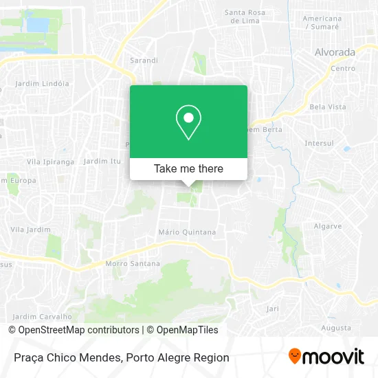 Praça Chico Mendes map