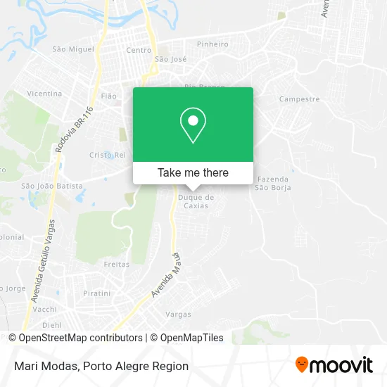 Mari Modas map