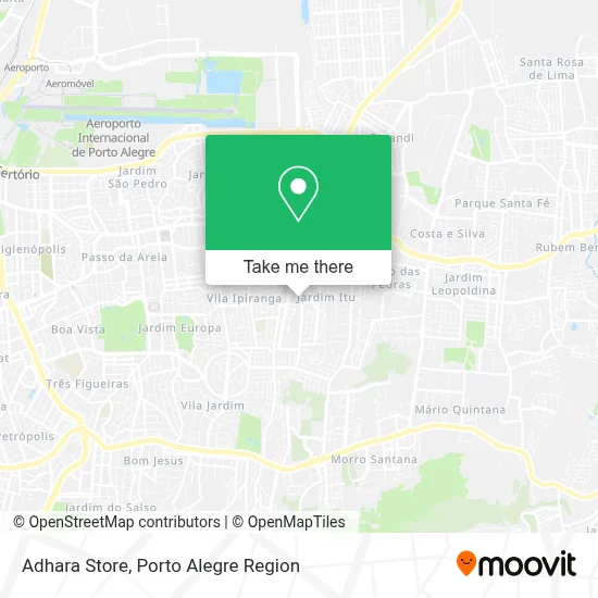 Adhara Store map