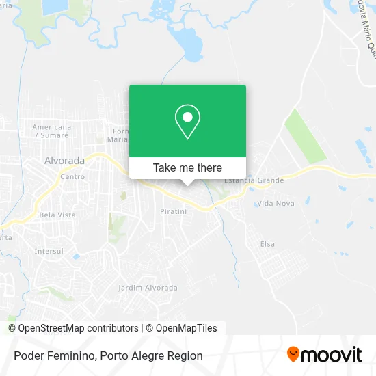 Poder Feminino map