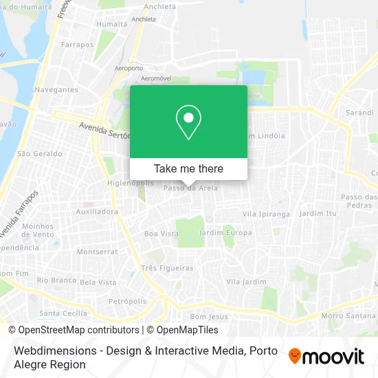 Webdimensions - Design & Interactive Media map