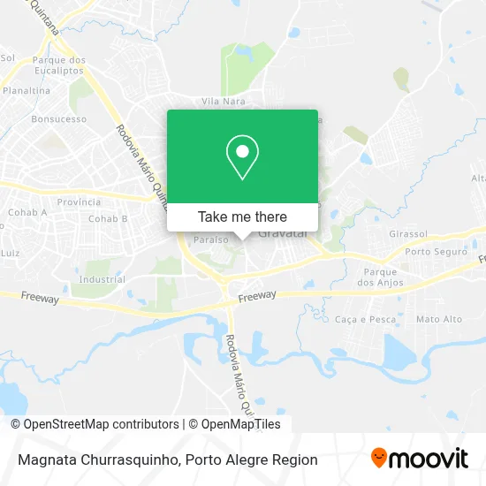 Magnata Churrasquinho map
