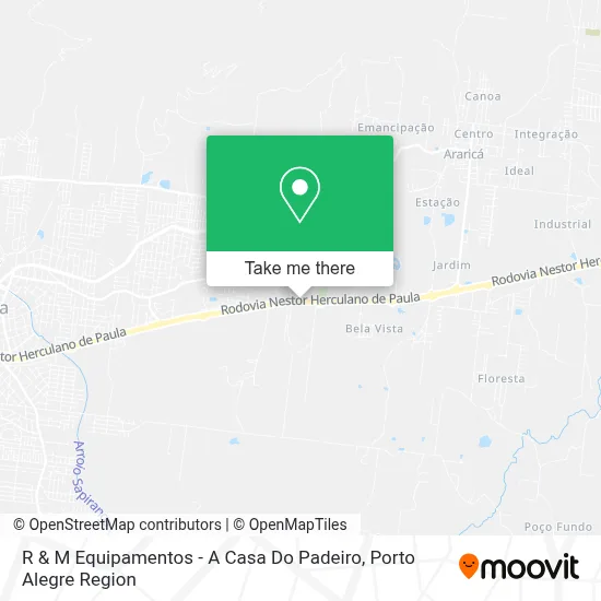 R & M Equipamentos - A Casa Do Padeiro map