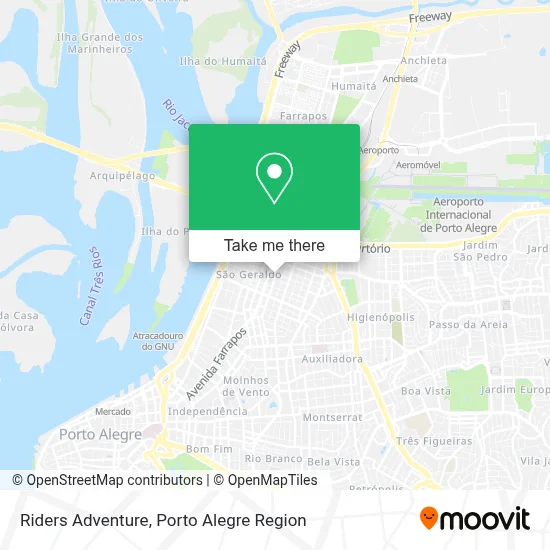 Riders Adventure map