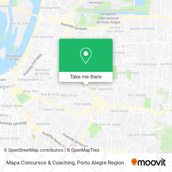 Mapa Concursos & Coaching map
