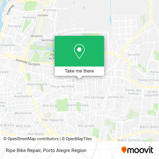 Ripe Bike Repair map