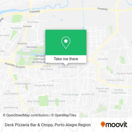 Deck Pizzaria Bar & Chopp map