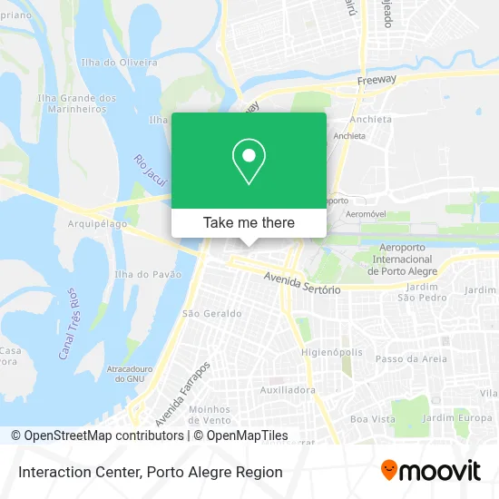 Interaction Center map