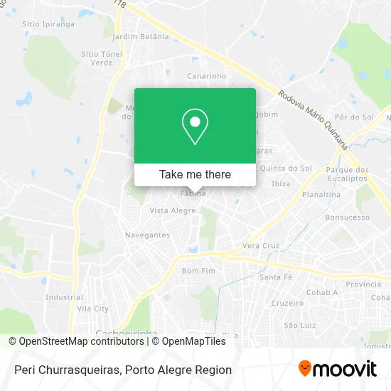 Peri Churrasqueiras map