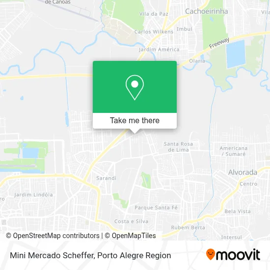 Mini Mercado Scheffer map