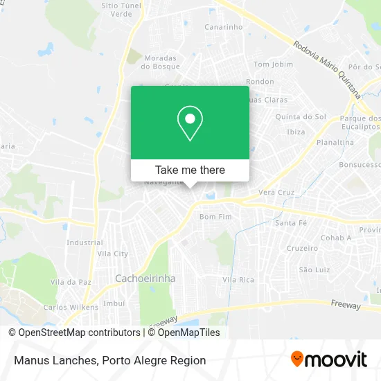 Manus Lanches map