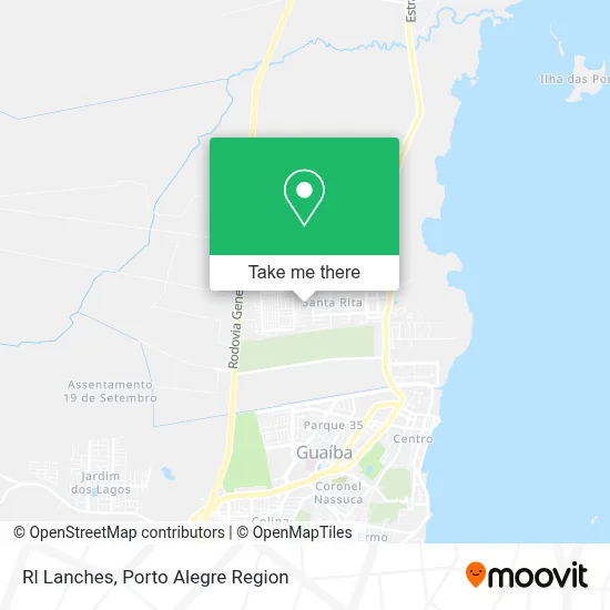 Rl Lanches map