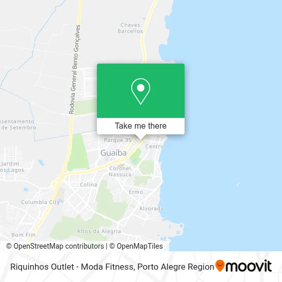 Riquinhos Outlet - Moda Fitness map