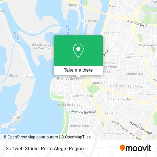 Sortweb Studio map