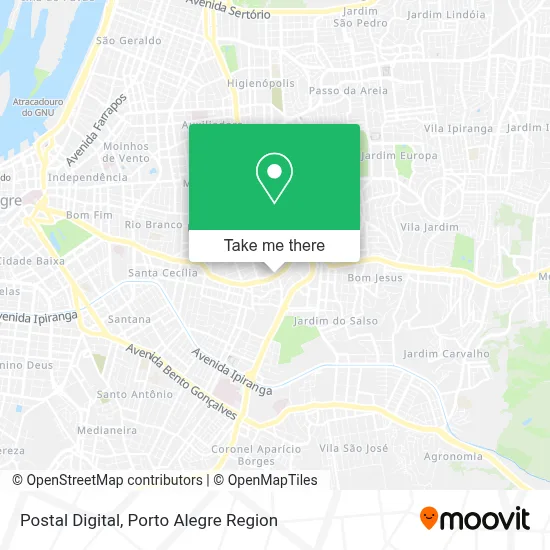 Postal Digital map