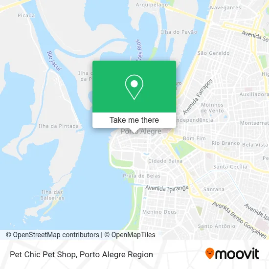 Pet Chic Pet Shop map