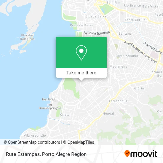 Rute Estampas map