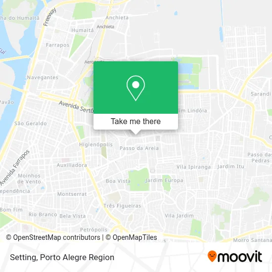Setting map