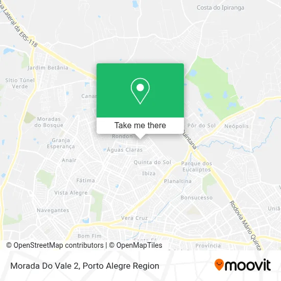 Morada Do Vale 2 map