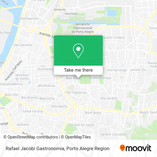 Rafael Jacobi Gastronomia map