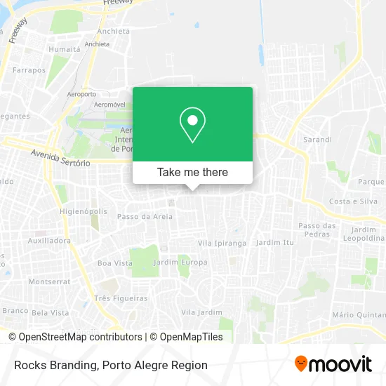 Rocks Branding map