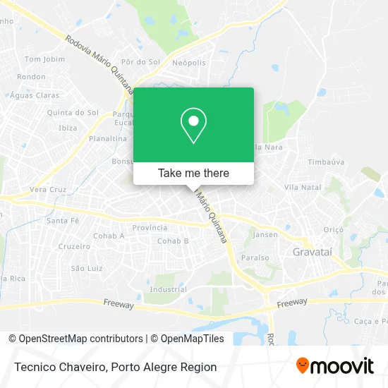 Tecnico Chaveiro map