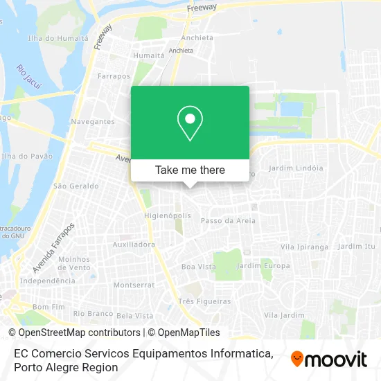 EC Comercio Servicos Equipamentos Informatica map