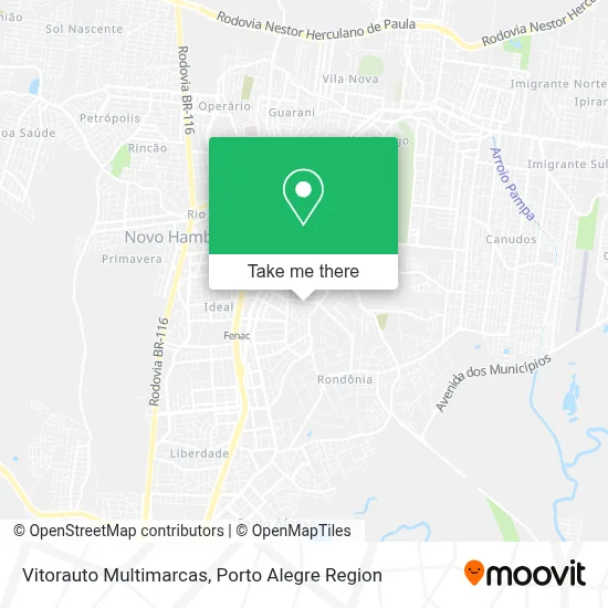 Vitorauto Multimarcas map