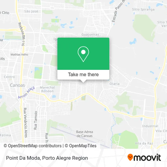 Point Da Moda map