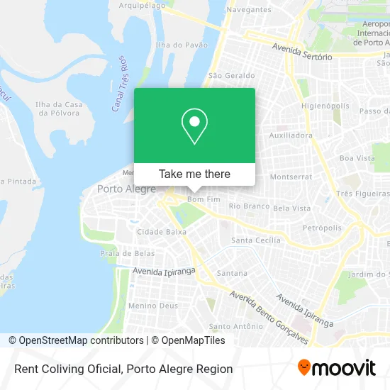 Rent Coliving Oficial map