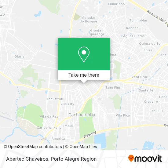 Abertec Chaveiros map