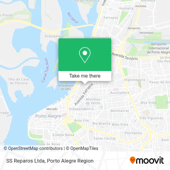 SS Reparos Ltda map