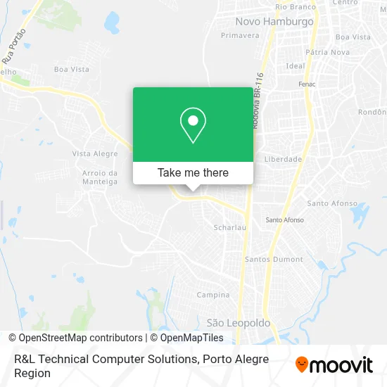 R&L Technical Computer Solutions map