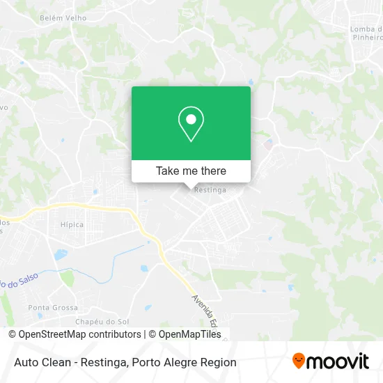 Auto Clean - Restinga map
